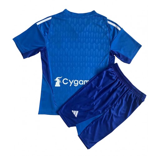 Maillot de foot Juventus Gardien de but Domicile enfant 2023-24 Manches Courte (+ pantalon court)